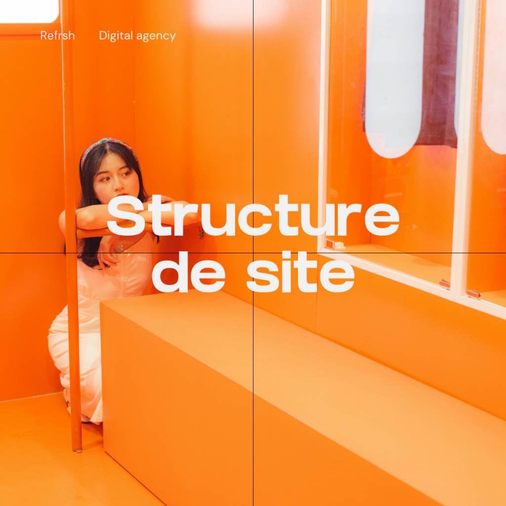 structure site web image