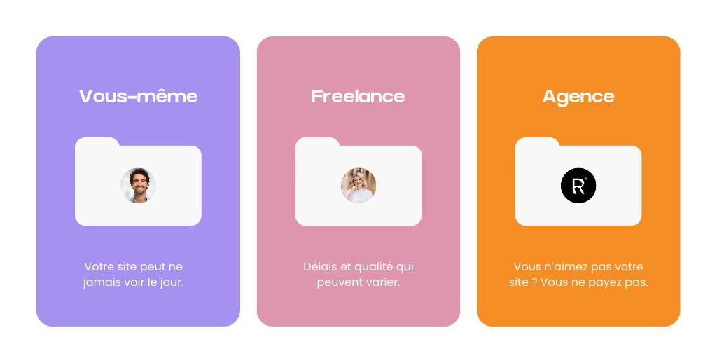 combien de temps pour créer un site internet distinction freelance et agence