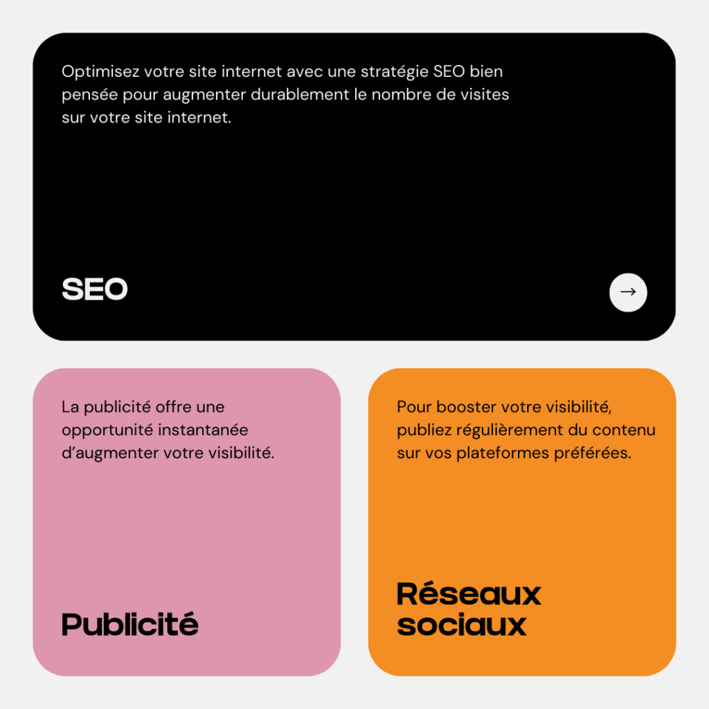 3 stratégies pour augmenter la visibilité de votre site web