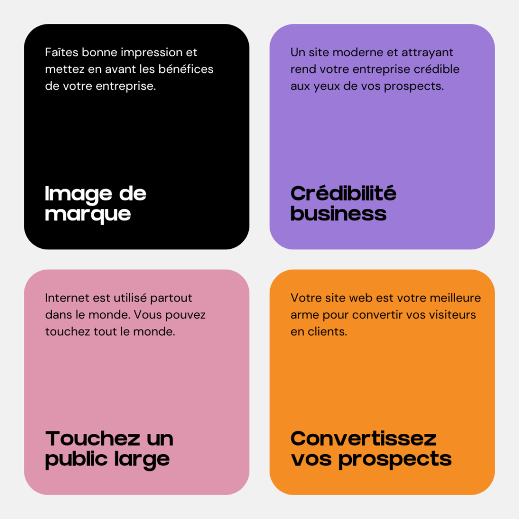 4 atouts d'avoir un site internet
